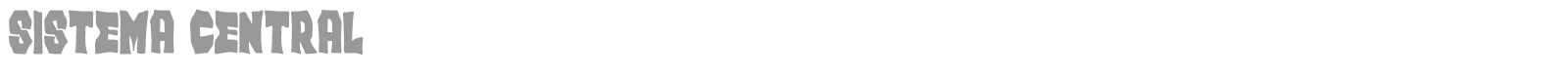 Sistema Central font preview